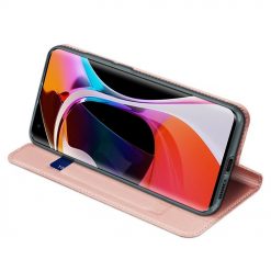 Peňaženkové puzdro Dux Ducis Skin Pro ružové – Xiaomi Mi 10 / Mi 10 Pro | Lacné Kryty Lacné Kryty | Peňaženkové puzdro Dux Ducis Skin Pro ružové – Xiaomi Mi 10 / Mi 10 Pro | Lacné Kryty