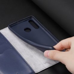 Lacné Kryty | Peňaženkové puzdro Dux Ducis Kado modré – Huawei P30 Lite | Lacné Kryty