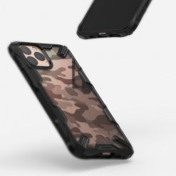 Odolný kryt Ringke Fusion X maskáčovo-čierny – iPhone 11 Pro | Lacné Kryty Lacné Kryty | Odolný kryt Ringke Fusion X maskáčovo-čierny – iPhone 11 Pro | Lacné Kryty