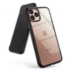 Odolný kryt Ringke Fusion transparentno-sivý – iPhone 11 Pro Max