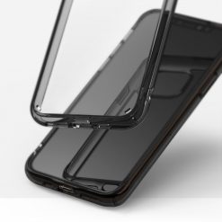 Odolný kryt Ringke Fusion transparentno-sivý – iPhone 11 Pro Max