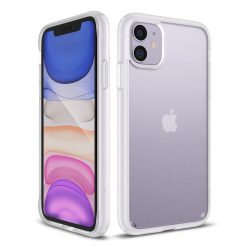 Odolný kryt Ringke Fusion Matte transparentno-biely – iPhone 11 | Lacné Kryty Lacné Kryty | Odolný kryt Ringke Fusion Matte transparentno-biely – iPhone 11 | Lacné Kryty