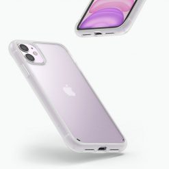 Odolný kryt Ringke Fusion Matte transparentno-biely – iPhone 11 | Lacné Kryty Lacné Kryty | Odolný kryt Ringke Fusion Matte transparentno-biely – iPhone 11 | Lacné Kryty
