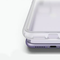 Odolný kryt Ringke Fusion Matte transparentno-biely – iPhone 11 | Lacné Kryty Lacné Kryty | Odolný kryt Ringke Fusion Matte transparentno-biely – iPhone 11 | Lacné Kryty
