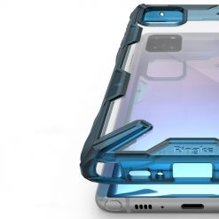 Odolný kryt Ringke Fusion X transparentno-modrý – Samsung Galaxy Note 10 Lite | Lacné Kryty Lacné Kryty | Odolný kryt Ringke Fusion X transparentno-modrý – Samsung Galaxy Note 10 Lite | Lacné Kryty
