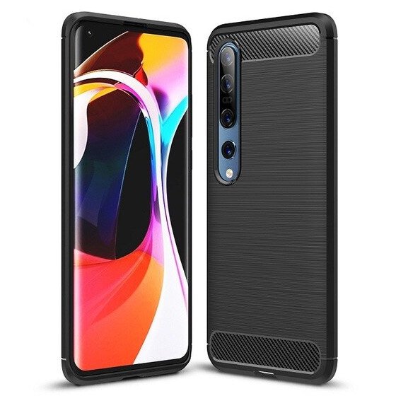 Zadný kryt Carbon čierny – Xiaomi Mi 10 / Mi 10 Pro | Lacné Kryty Lacné Kryty | Zadný kryt Carbon čierny – Xiaomi Mi 10 / Mi 10 Pro | Lacné Kryty