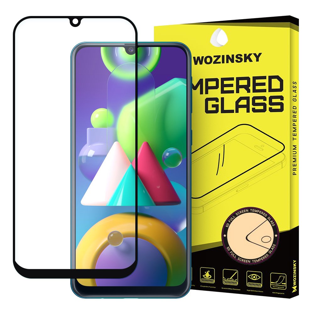 Tvrdené sklo celopovrchové 9H Wozinsky čierne – Samsung Galaxy M21 | Lacné Kryty Lacné Kryty | Tvrdené sklo celopovrchové 9H Wozinsky čierne – Samsung Galaxy M21 | Lacné Kryty