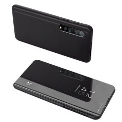 Lacné Kryty | Priehľadný kryt Clear View Case čierny – Xiaomi Mi Note 10 Lite | Lacné Kryty