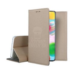 Knižkové puzdro Smart Case Book zlaté – Samsung Galaxy A41