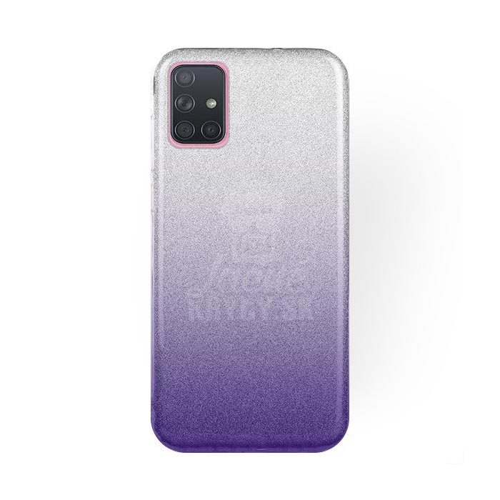 Ligotavý Kryt Forcell Shining transparentno-fialový – Huawei P40 Lite