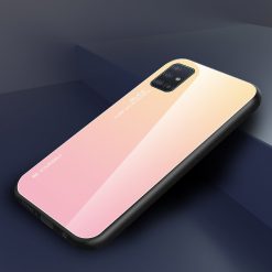 Sklenený kryt Gradient glass žlto-ružový – Samsung Galaxy A41 | Lacné Kryty Lacné Kryty | Sklenený kryt Gradient glass žlto-ružový – Samsung Galaxy A41 | Lacné Kryty