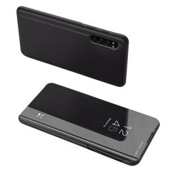 Lacné Kryty | Priehľadný kryt Clear View Case čierny – Huawei Y6p | Lacné Kryty