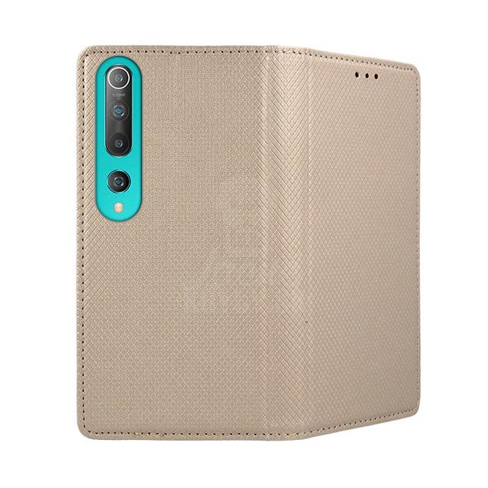 Knižkové puzdro Smart Case Book zlaté – Xiaomi Mi 10 / Mi 10 Pro | Lacné Kryty Lacné Kryty | Knižkové puzdro Smart Case Book zlaté – Xiaomi Mi 10 / Mi 10 Pro | Lacné Kryty