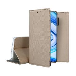 Knižkové puzdro Smart Case Book zlaté – Xiaomi Redmi Note 9S / Note 9 Pro