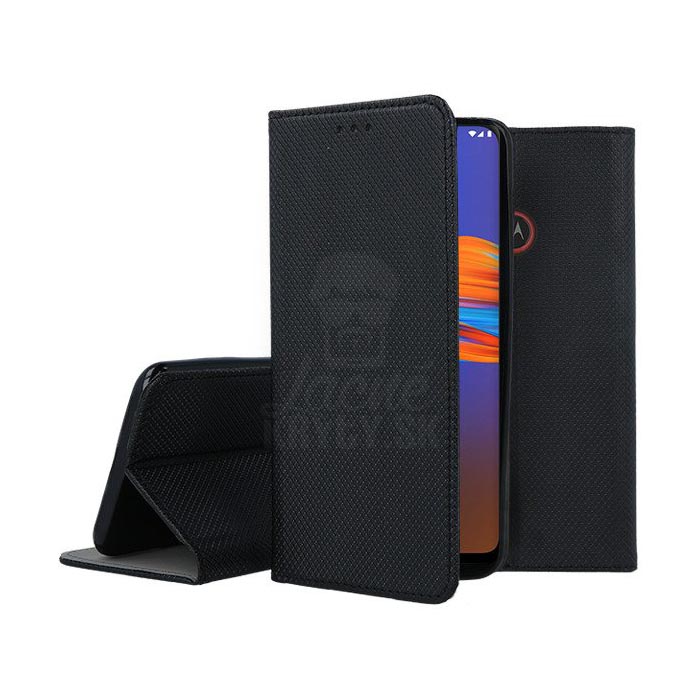 Knižkové puzdro Smart Case Book čierne – Motorola Moto E6s / E6i