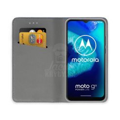 Lacné Kryty | Knižkové puzdro Smart Case Book zlaté – Motorola Moto G8 Power Lite | Lacné Kryty