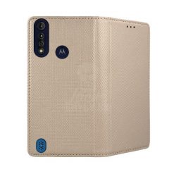 Lacné Kryty | Knižkové puzdro Smart Case Book zlaté – Motorola Moto G8 Power Lite | Lacné Kryty