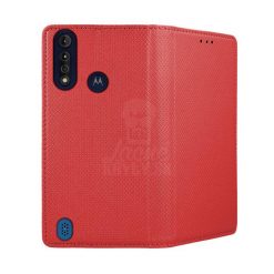 Lacné Kryty | Knižkové puzdro Smart Case Book červené – Motorola Moto G8 Power Lite | Lacné Kryty