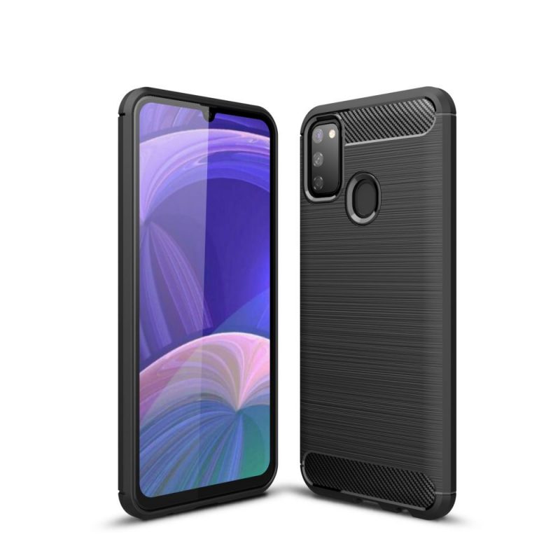 Lacné Kryty | Zadný kryt Carbon čierny – Samsung Galaxy M21