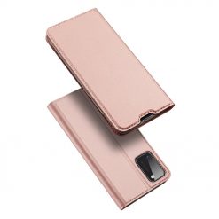 Peňaženkové puzdro Dux Ducis Skin Pro ružové – Samsung Galaxy A41