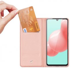 Peňaženkové puzdro Dux Ducis Skin Pro ružové – Samsung Galaxy A41 | Lacné Kryty Lacné Kryty | Peňaženkové puzdro Dux Ducis Skin Pro ružové – Samsung Galaxy A41 | Lacné Kryty