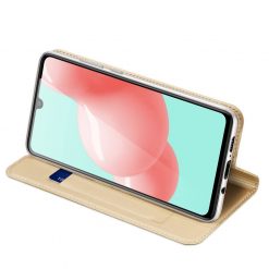 Lacné Kryty | Peňaženkové puzdro Dux Ducis Skin Pro zlaté – Samsung Galaxy A41 | Lacné Kryty