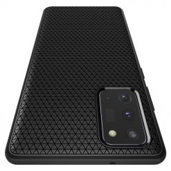 Lacné Kryty | Zadný kryt Spigen Liquid Air Matte Black – Samsung Galaxy Note 20 | Lacné Kryty