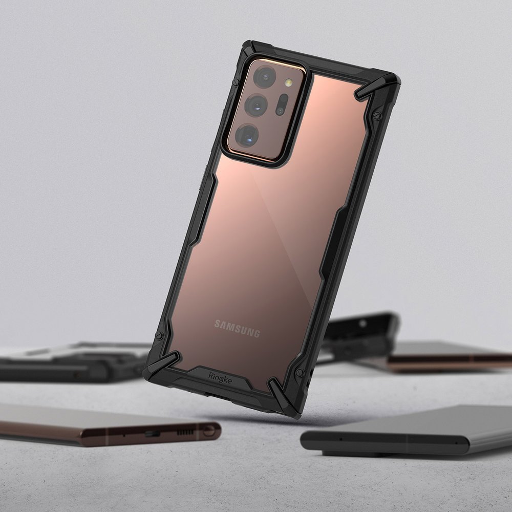 Odolný kryt Ringke Fusion X transparentno-čierny – Samsung Galaxy Note 20 Ultra | Lacné Kryty Lacné Kryty | Odolný kryt Ringke Fusion X transparentno-čierny – Samsung Galaxy Note 20 Ultra | Lacné Kryty
