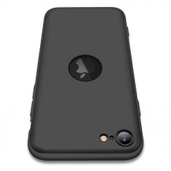 Obojstranné puzdro 360 Full body protection čierne – Apple iPhone SE 2020 / iPhone SE 2022 | Lacné Kryty Lacné Kryty | Obojstranné puzdro 360 Full body protection čierne – Apple iPhone SE 2020 / iPhone SE 2022 | Lacné Kryty
