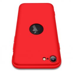 Lacné Kryty | Obojstranné puzdro 360 Full body protection červené – Apple iPhone SE 2020 / iPhone SE 2022 | Lacné Kryty