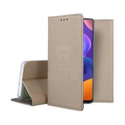 Knižkové puzdro Smart Case Book zlaté – Samsung Galaxy A31