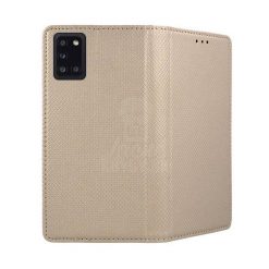 Lacné Kryty | Knižkové puzdro Smart Case Book zlaté – Samsung Galaxy A31 | Lacné Kryty