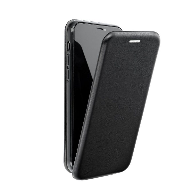 Lacné Kryty | Peňaženkové puzdro Flexi Elegance čierne – Samsung Galaxy M21