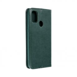 Lacné Kryty | Knižkové puzdro Magnet Book zelené – Samsung Galaxy M21 | Lacné Kryty