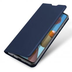 Lacné Kryty | Peňaženkové puzdro Dux Ducis Skin Pro modré – Samsung Galaxy A21s | Lacné Kryty