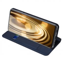 Lacné Kryty | Peňaženkové puzdro Dux Ducis Skin Pro modré – Samsung Galaxy A21s | Lacné Kryty