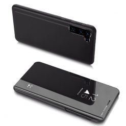 Lacné Kryty | Priehľadný kryt Clear View Case čierny – OnePlus Nord | Lacné Kryty