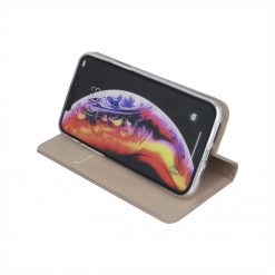 Peňaženkové puzdro Smart Senso zlaté – Samsung Galaxy A21s | Lacné Kryty Lacné Kryty | Peňaženkové puzdro Smart Senso zlaté – Samsung Galaxy A21s | Lacné Kryty