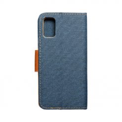 Lacné Kryty | Peňaženkové puzdro Canvas Book modré – Samsung Galaxy A41 | Lacné Kryty