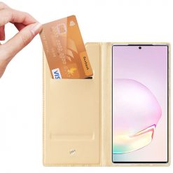 Peňaženkové puzdro Dux Ducis Skin Pro zlaté – Samsung Galaxy Note 20 Ultra | Lacné Kryty Lacné Kryty | Peňaženkové puzdro Dux Ducis Skin Pro zlaté – Samsung Galaxy Note 20 Ultra | Lacné Kryty