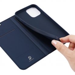 Peňaženkové puzdro Dux Ducis Skin Pro modré – Apple iPhone 12 Mini | Lacné Kryty Lacné Kryty | Peňaženkové puzdro Dux Ducis Skin Pro modré – Apple iPhone 12 Mini | Lacné Kryty