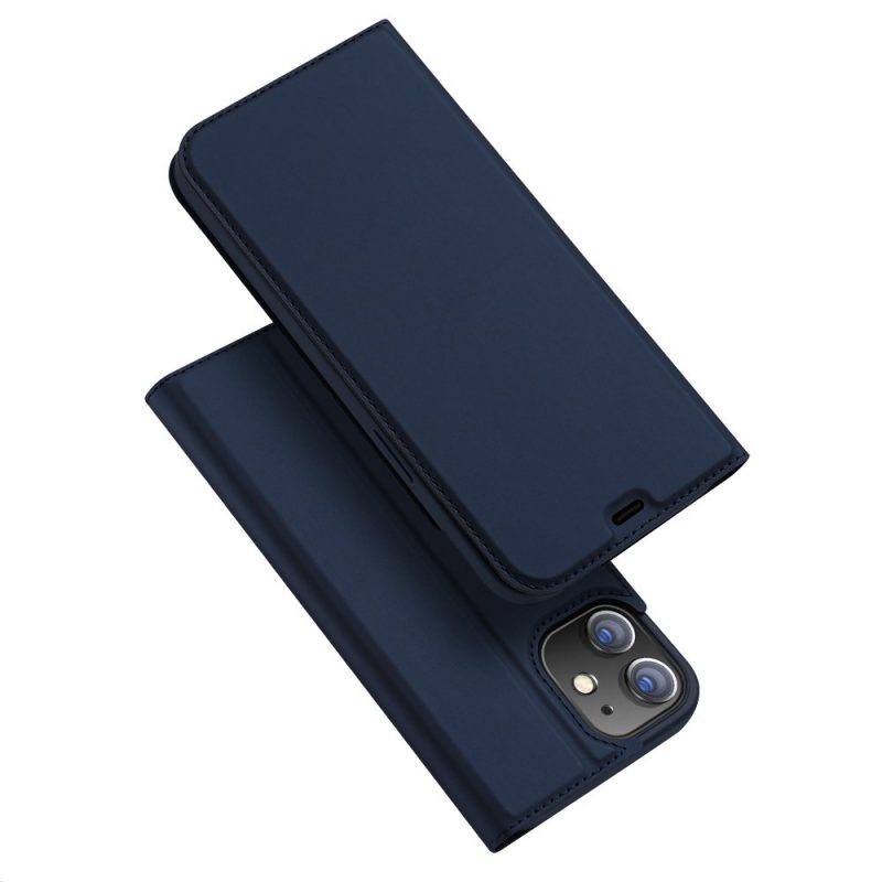 Lacné Kryty | Peňaženkové puzdro Dux Ducis Skin Pro modré – Apple iPhone 12 / iPhone 12 Pro