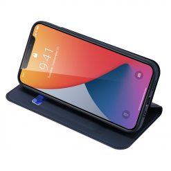 Lacné Kryty | Peňaženkové puzdro Dux Ducis Skin Pro modré – Apple iPhone 12 / iPhone 12 Pro | Lacné Kryty