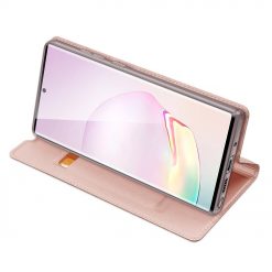 Lacné Kryty | Peňaženkové puzdro Dux Ducis Skin Pro ružové – Samsung Galaxy Note 20 | Lacné Kryty