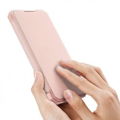 Peňaženkové puzdro Dux Ducis Skin X ružové – Samsung Galaxy A41 | Lacné Kryty Lacné Kryty | Peňaženkové puzdro Dux Ducis Skin X ružové – Samsung Galaxy A41 | Lacné Kryty