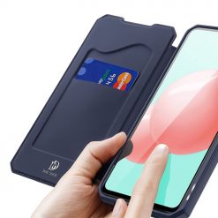 Peňaženkové puzdro Dux Ducis Skin X modré – Samsung Galaxy A41 | Lacné Kryty Lacné Kryty | Peňaženkové puzdro Dux Ducis Skin X modré – Samsung Galaxy A41 | Lacné Kryty