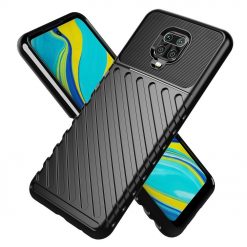 Lacné Kryty | Odolný kryt Thunder Armor čierny – Xiaomi Redmi Note 9S / Redmi Note 9 Pro | Lacné Kryty