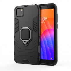Lacné Kryty | Odolný kryt Ring Armor čierny – Huawei Y5p | Lacné Kryty