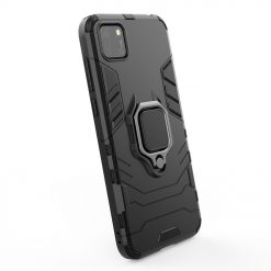 Lacné Kryty | Odolný kryt Ring Armor čierny – Huawei Y5p | Lacné Kryty