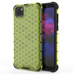 Odolný kryt Honeycomb Armor zelený – Huawei Y5p